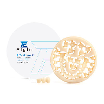 acheter Laboratoire dentaire CAD CAM SHT Blocs en céramique de zirconium multicouche Blanc Système ouvert 98 mm online manufacture