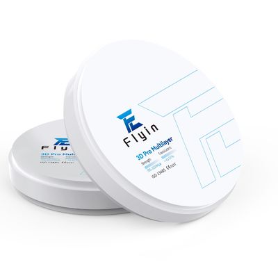 acheter Flyin Nouvelle vente populaire Cad Cam blocs de zirconium 14 mm 3D Pro blocs de zirconium multicouche online manufacture