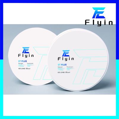 Bloc de zirconium supertranslucide avec une résistance à la flexion de 1200 MPa