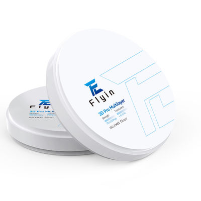 Laboratoire dentaire 3D Pro Bloc de zirconium multicouche pour le système ouvert CAD CAM 98mm