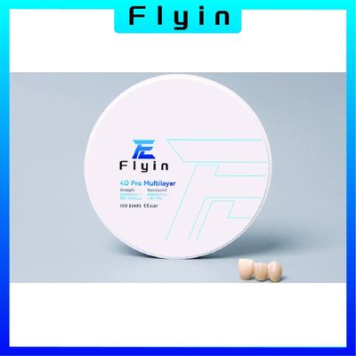 Bloc de zirconium dentaire multicouche 4D Pro pour le système de caméra de CAO