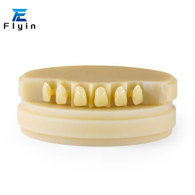 CAD CAM Dentistique en bloc Pmma clair avec une surface plate et dure