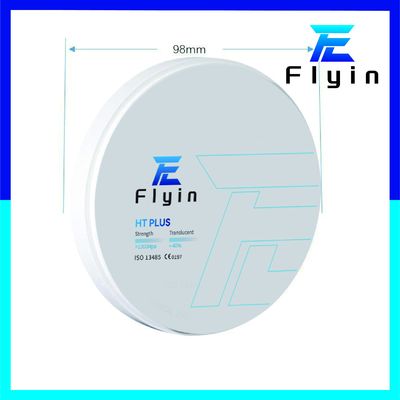 Disque de zirconium à haute résistance à la flexion pour couronne et ponts bloc de zircone pour fraiseuse dentaire