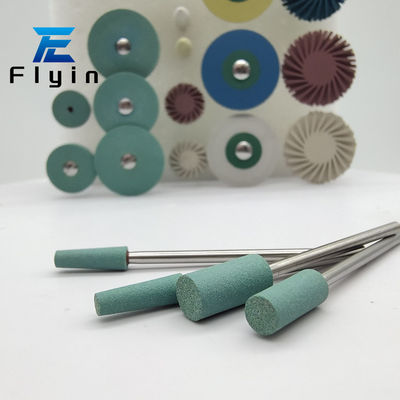 Résine Diamant polissage Tête de broyage Burs outils de laboratoire dentaire amovibles pour la prothèse